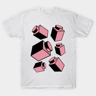 1 x 1 Bricks (AKA Falling Bricks) T-Shirt